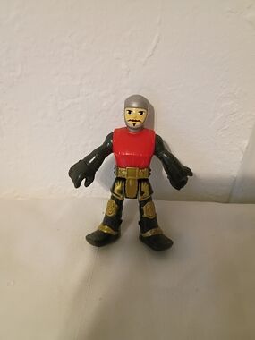 Fisher-Pr Knight Action Figure / Cake Topper Approx. 3"  Measurements are includ